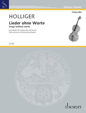 Holliger, H: Songs without words