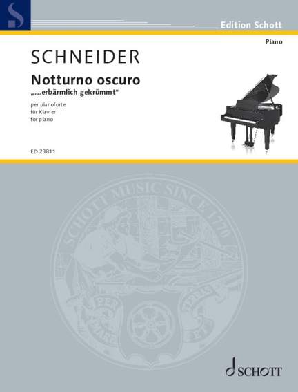 Schneider, E: Notturno oscuro
