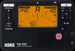 Korg TM-70C Tuner/Metronome with Contact Microphone Black Product Image