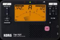 Korg TM-70T Tuner/Metronome Black