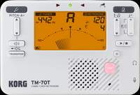 Korg TM-70T Tuner/Metronome White