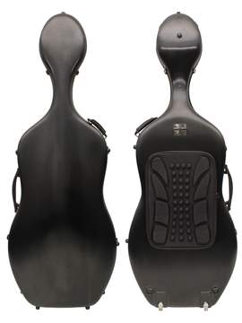 Young PC Cello Case 1/2 Brushed Black