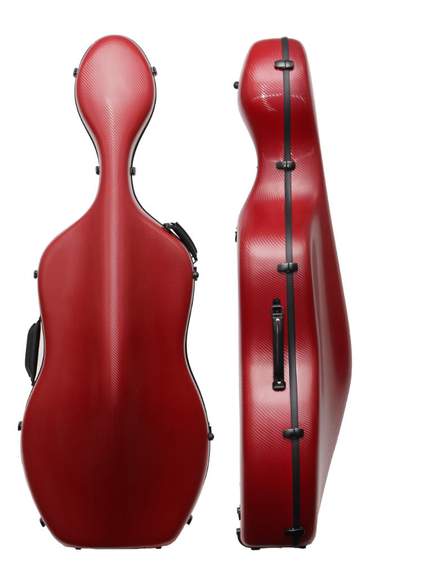 Young PC Cello Case 3/4 Red Weave