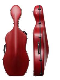 Young PC Cello Case 4/4 Red Weave