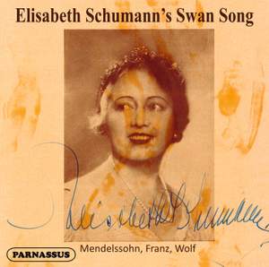 Elisabeth Schumann’s Swan Song