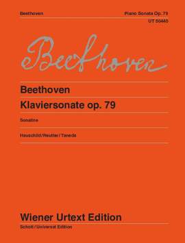 Beethoven: Piano Sonata Op. 79 op. 79