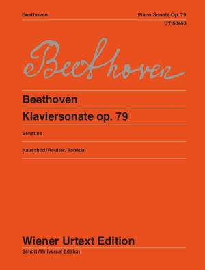 Beethoven, L v: Sonatine G-Dur op. 79