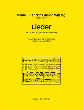 Wilsing, D F E: Lieder