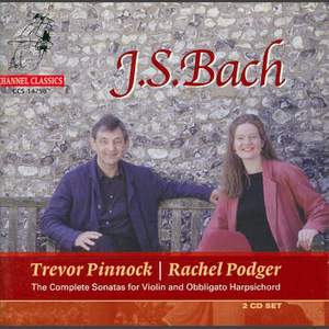 J.S. Bach: Sonatas for Violin and Obbligato Harpsichord Volume 1