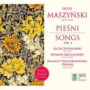Piotr Maszyński: Songs, Vol. 3