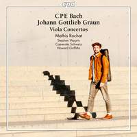CPE Bach · Johann Gottlieb Graun: Viola Concertos