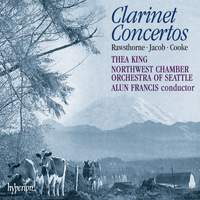 Arnold Cooke, Alan Rawsthorne & Gordon Jacob: Clarinet Concertos