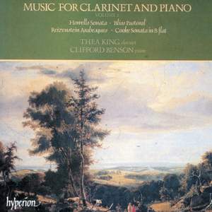 English Music for Clarinet & Piano II: Howells, Bliss & Cooke