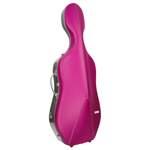 BAM L'Étoile Hightech Slim Cello Case Raspberry Red Product Image