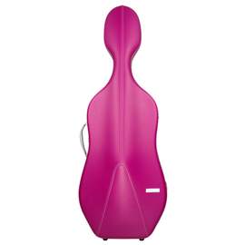 BAM L'Étoile Hightech Slim Cello Case Raspberry Red