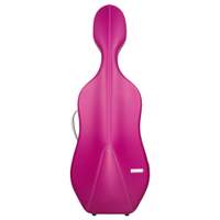 BAM L'Étoile Hightech Slim Cello Case Raspberry Red