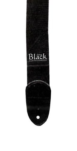 Adam Black 2 Inch Nylon Guitar Strap