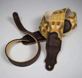 Franklin 2" Old Aztec Canvas Guitar Strap