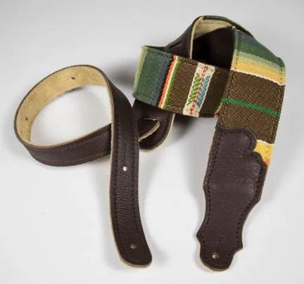 Franklin 2" Saddle Blanket Guitar Strap - Chocolate
