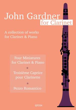Gardner, J: John Gardner for Clarinet