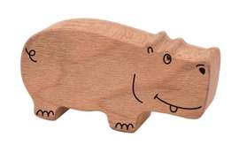 Holzrassel Hippo
