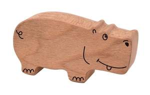 Holzrassel Hippo
