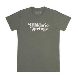 D'Addario 1978 Logo T-Shirt, Willow Green, 2XL