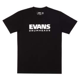 EVANS Logo T-Shirt, White, XL