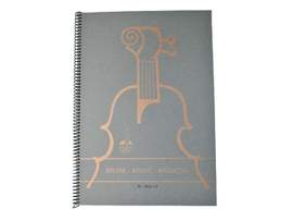 Notenbuch A4 hoch Spiralheftung 12 Systeme