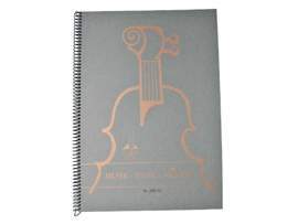 Notenbuch A4 hoch Spiralheftung 12 Systeme