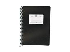 Marschmappe schwarz hoch 9x13 cm 30 Taschen