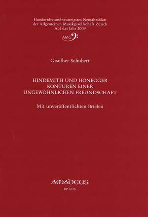Schubert, G: Hindemith und Honegger