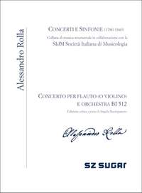 Alessandro Rolla: Concerto per flauto (o violino) e orchestra BI 512