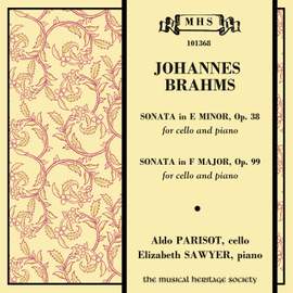 Brahms: Two Cello Sonatas