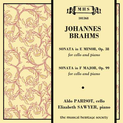 Brahms: Two Cello Sonatas