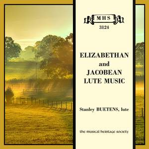 Elizabethan & Jacobean Lute Music