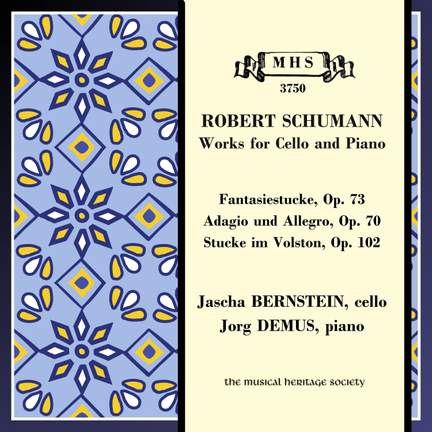 Schumann: Works for Cello & Piano