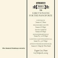 Early Sonatas for the Fortepiano