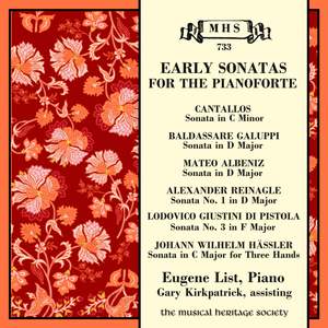 Early Sonatas for the Fortepiano