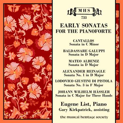 Early Sonatas for the Fortepiano