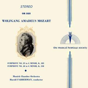 Mozart: Symphonies No. 25 & 41