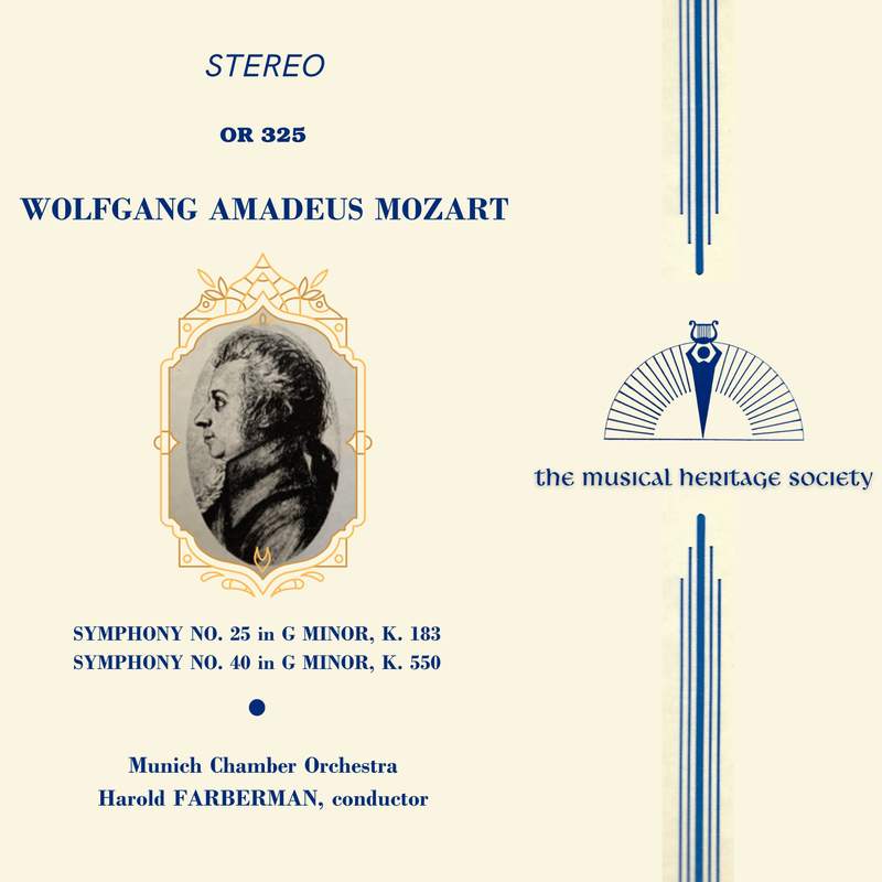 新版 No. Symphonies Mozart: 25 Society Heritage Musical - 41 & クラシック