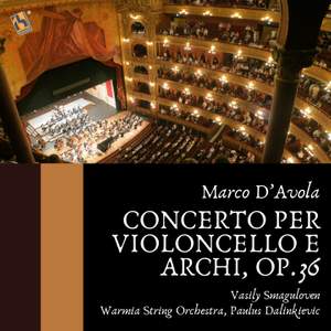 D'Avola: Concerto per violoncello e archi, Op. 36