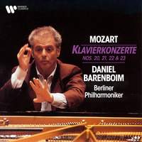 Mozart: Piano Concerto Nos. 20, 21, 22 & 23