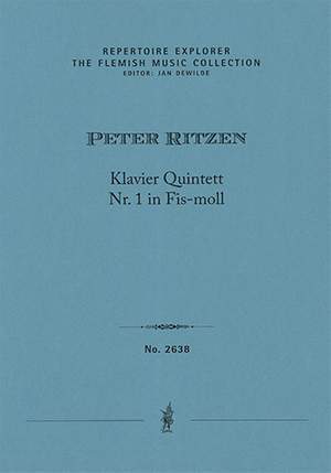Ritzen, Peter: Piano Quintet No. 1 in F sharp minor