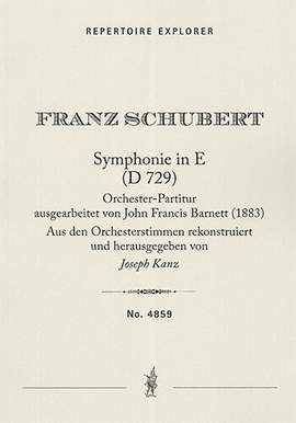 Schubert, Franz: Symphony in E (D 729)