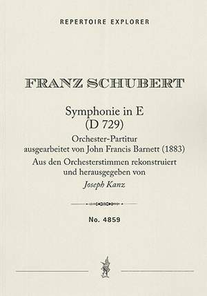 Schubert, Franz: Symphony in E (D 729)