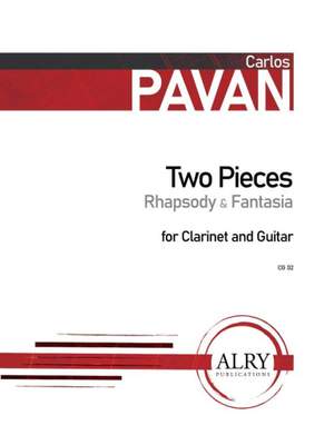 Carlos Pavan: Two Pieces for Clarinet and Guitar