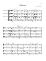 Guy Cuyvers: 6 Dances for Clarinet Quartet Product Image