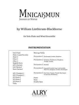 William Linthicum-Blackhorse: Mnicakmun for Solo Flute and Wind Ensemble